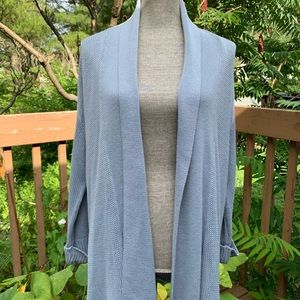 Simply Noelle Acrylic Baby Blue Cardigan